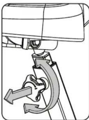 Schwinn AD6 - 脚部位置/踏板带调整 - 2