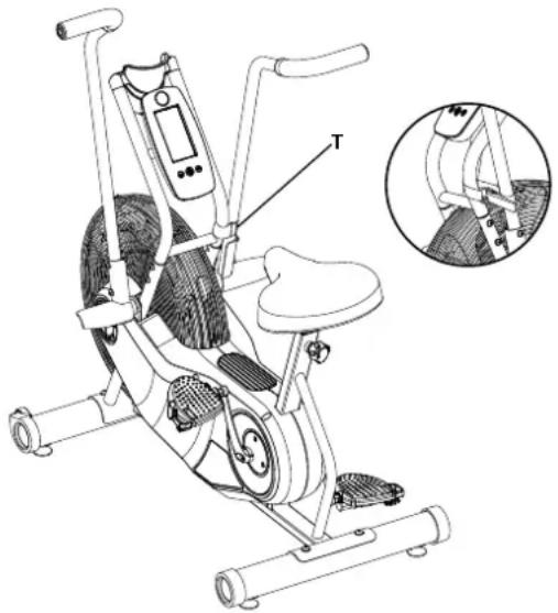 Schwinn AD6 - Blocco del ventilatore / Conservazione - 2