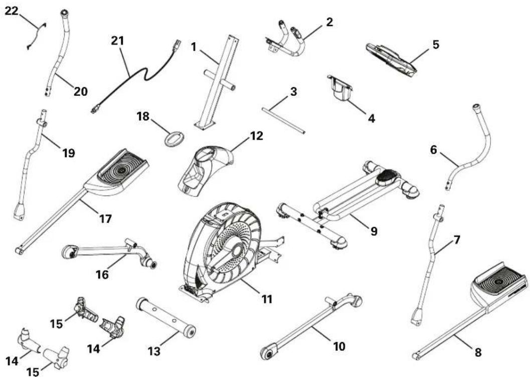 Schwinn 570E - Conseils de base pour l'assemblage - 2