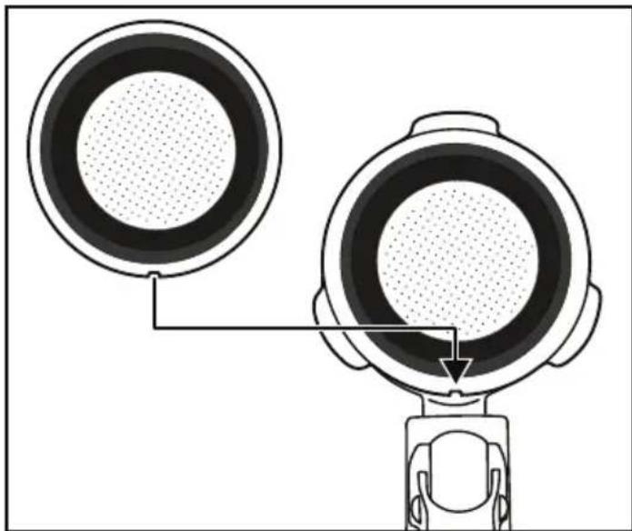 SILVERCREST SEMM 1470 A2 - Inserción de los filtros de expreso en el portafiltros - 1