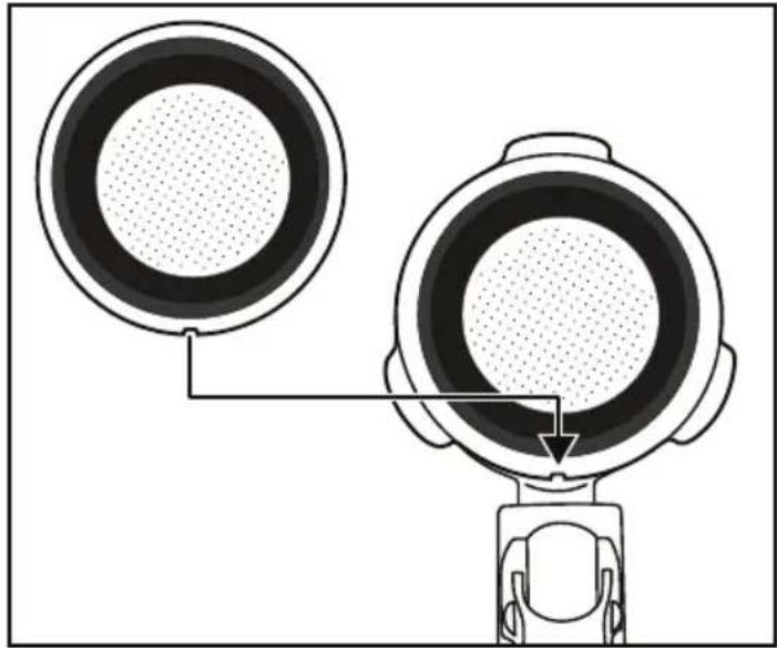 SILVERCREST SEMM 1470 A2 - Espressozeef in de zeefhouder plaatsen - 1