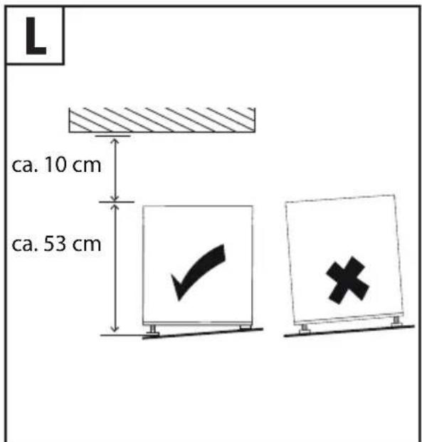 SILVERCREST SGK 48 A1 - Colocacion del aparato - 2
