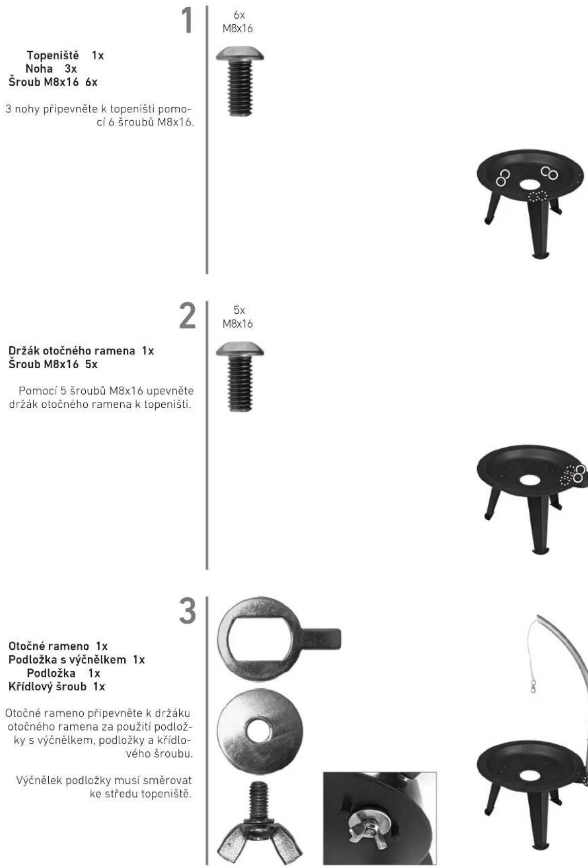 Tenneker TCSwing II - Montáž - 1