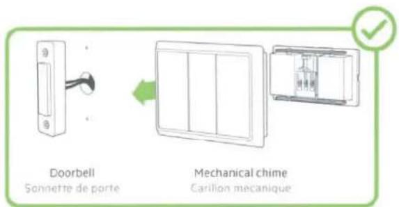 BELKIN Wemo Smart Video Doorbell - Avertissement! risque de choc électrique - 1