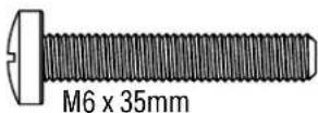 Secura QMF320B2 - TV Screws - 4