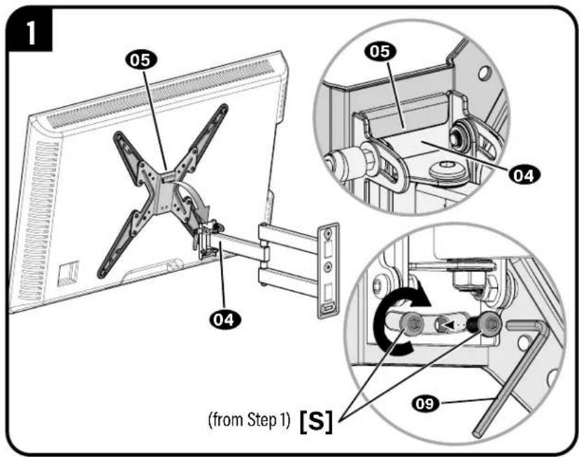 Secura QMF320B2 - STEP 3 Attach TV to Wall Plate - 2
