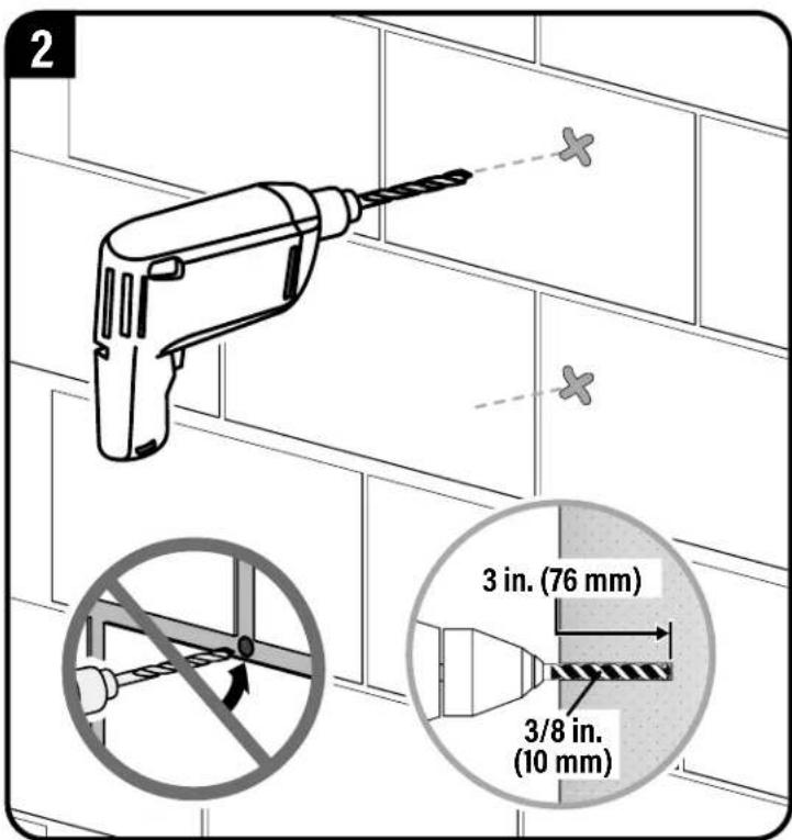 Secura QMF320B2 - #d Concrete or Concrete Block Options - 4