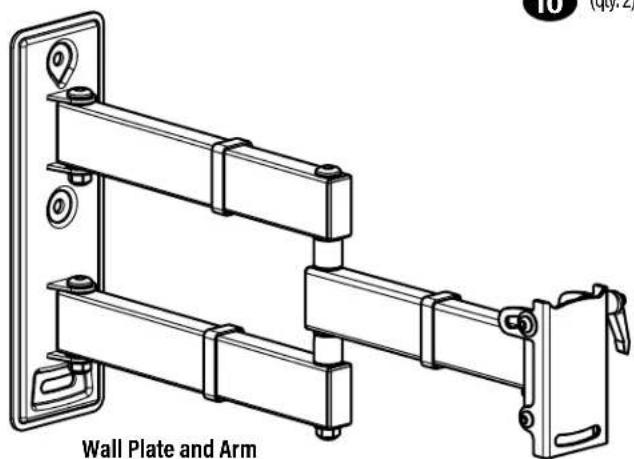 Secura QMF320B2 - STEP 2 Attach Wall Plate / Arm to Wall - 3
