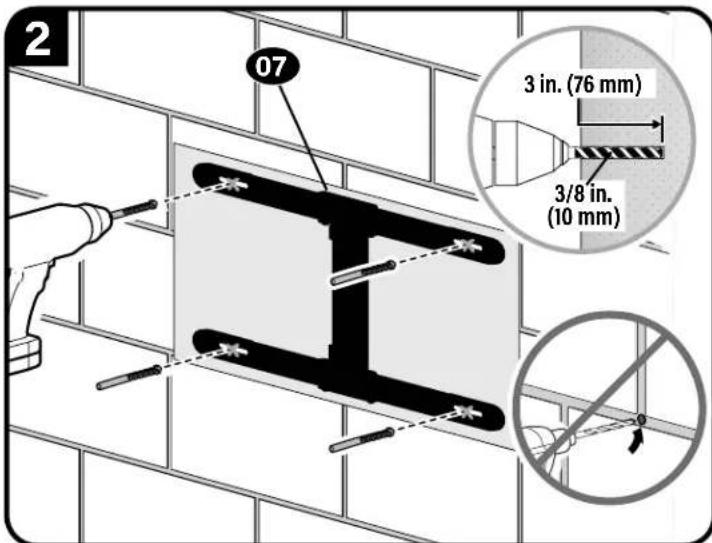 Secura QLF425B2 - Concrete Anchor Kit CMK1 is not included Contact - 2