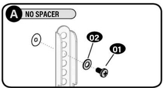 Secura QLF425B2 - Attach Vertical TV Brackets to Your TV - 2
