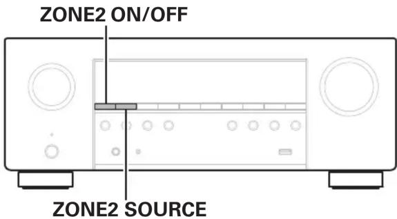 DENON AVRS970H - Lecture simultanée de la même source dans la MAIN ZONE et la ZONE2 (réglement du partage TV audio) - 2