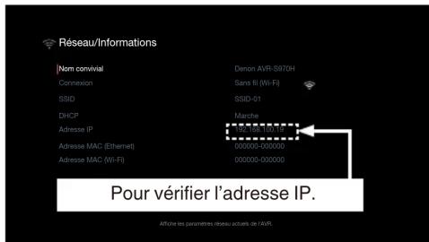 DENON AVRS970H - Contrôle de l'appareil à partir d'un contrôle web - 4
