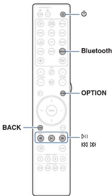 MARANTZ Cinema 50 - Écouter de la musique sur un périphérique bluetooth - 1
