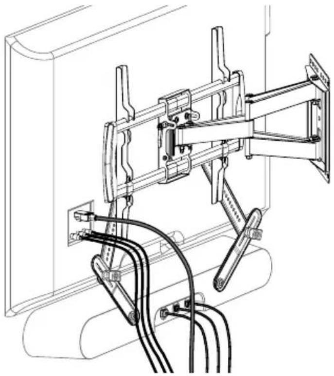 SANUS WSSAFM1B2 - Hang Up the TV / Sonos\* Ray™ Assembly - 1