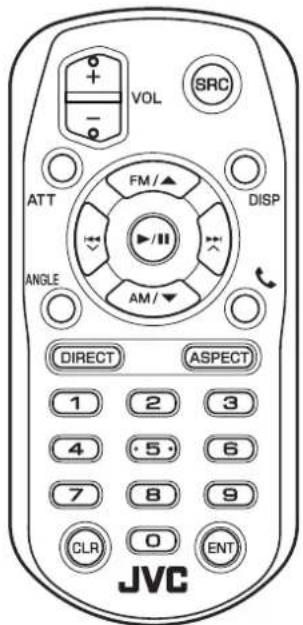 JVC KWM788BH - Opérations de base (RM-RK2S8) - 1