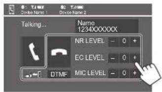 JVC KWM788BH - Pendant un appel... - 1