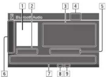 JVC KWM788BH - Choisissez [bluetooth audio] comme source. - 2