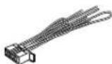 KENWOOD KDCBT382U - Liste des pièces pour l'installation - 5