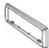 KENWOOD KDCBT382U - Part list for installation - 2