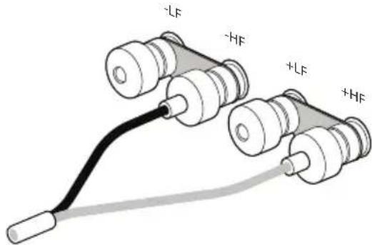 BOWERS & WILKINS 704 S3 - Conventional Connection Bi-Wired Connection - 1