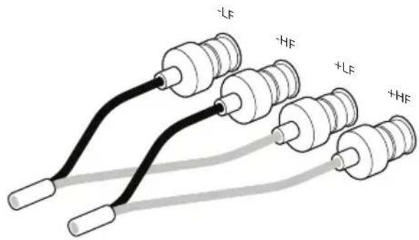 BOWERS & WILKINS 704 S3 - 传统连接双线分音连接 - 2