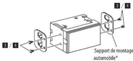 JVC KWM780BT - Installation de l'appareil - 1