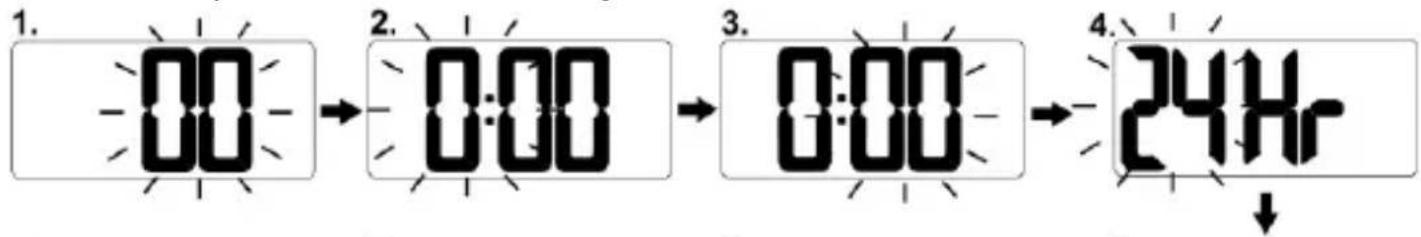 TECHNOLINE WT 496 - PER IMPOSTARE FUSO ORARIO, ORE, MINUTI, 12/24 ORE, CALENDARIO, SNOOZE - 3
