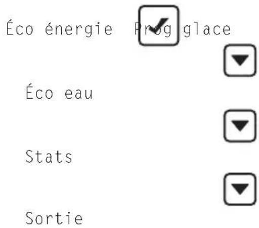 Manitowoc IceBeverage Series 820C - Menu économie d'énergie - 1