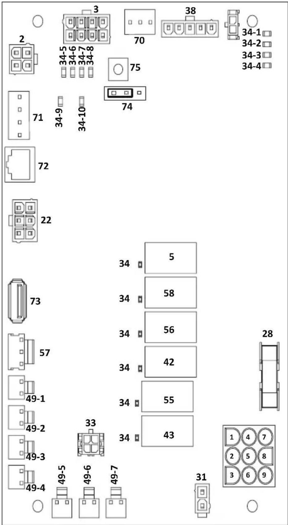 Manitowoc Indigo NXT Series iT0300 - Carte de commande électronique - 1