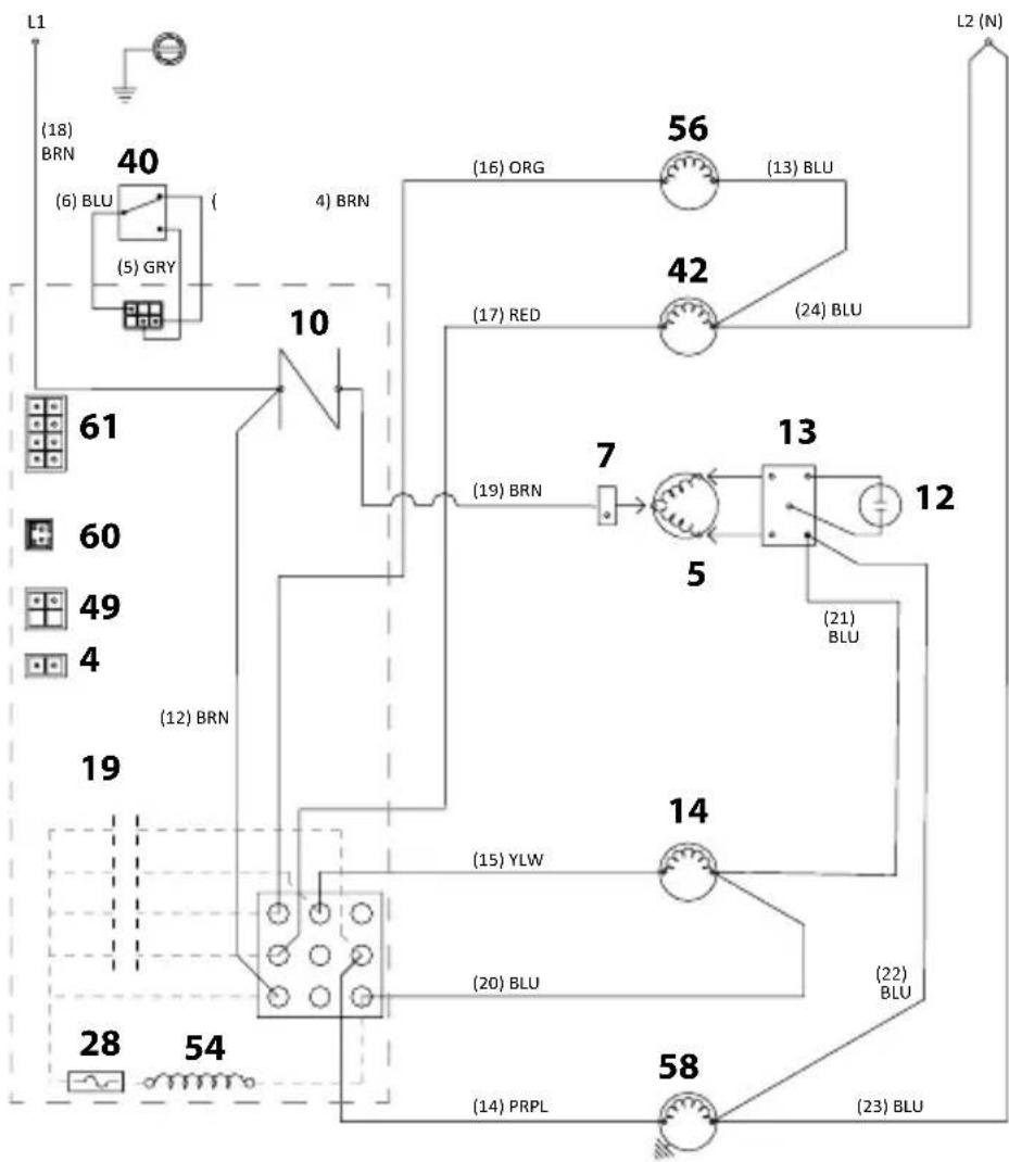 Manitowoc Sotto UG40 - UGE0030A/UGF0040A/UGF0050A/UGF0065A à refroidissement par air - 1