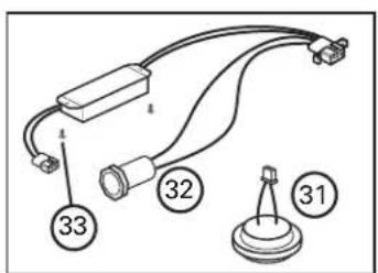 Air King AK863L - Diagramme des pièces de remplacement - 1