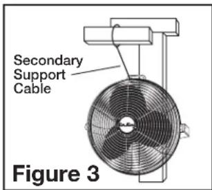 Air King 9314 - SECONDARY SUPPORT CABLE - 2