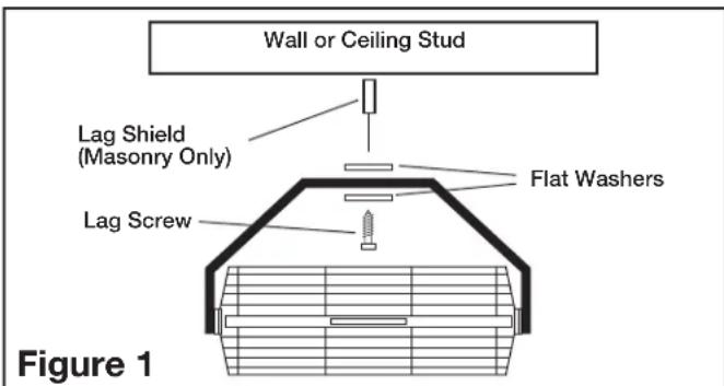 Air King 9314 - WALL/CEILING INSTALLATION - 1