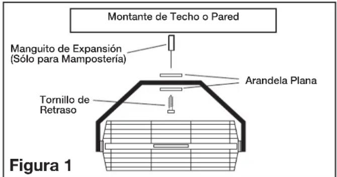 Air King 9314 - INSTALLACION EN PAREDES / TECHOS - 1