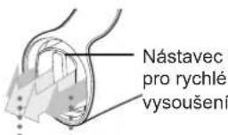PANASONIC EHNA9J - ▶ Nástavec pro rychlé vysoušení - 1