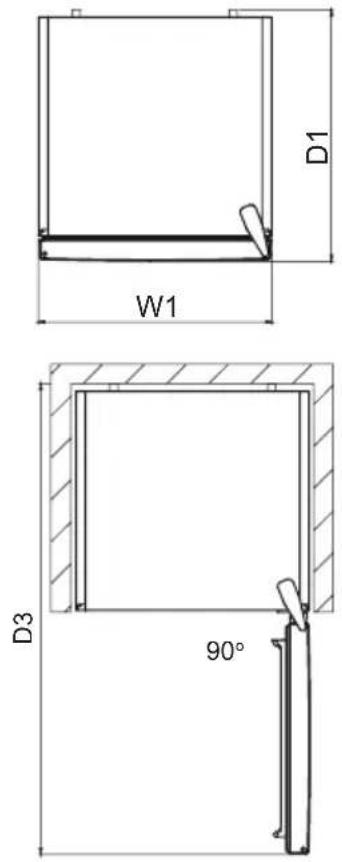 AEG LNT5MF32U0 - Dimensions - 3