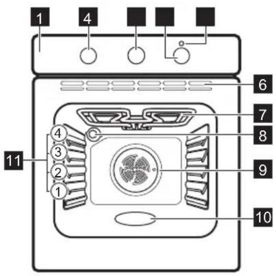 AEG Conventional EOH2H00BX - Panoramica generale - 1