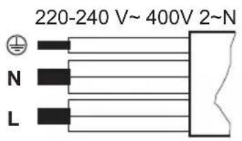 AEG SenseBoil I84AV423FB - Ligação NL - 1