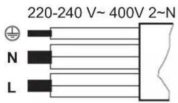 AEG SenseBoil I64AV423FB - Eins-fasa tenging - 1
