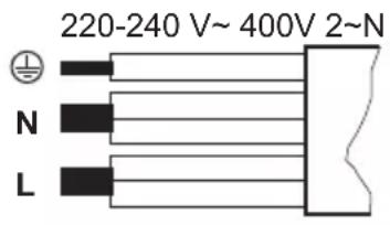 AEG SenseBoil I64AV423FB - Enfaset forbindelse - 1