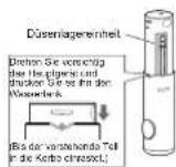 PANASONIC EWDJ4B - Aus Hygienegründen sollten Sie den Wassertank entleeren und das restliche Wasser aus dem Hauptgerät ausgießen. - 7