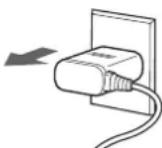 PANASONIC EWDJ4B - Ziehen Sie nach abgeschlossenem Ladevorgang aus Sicherheitsgründen und zum Senken des Energieverbrauchs den Netzstecker. - 1