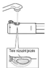 PANASONIC EWDJ4B - Töltse fel a víztartályt vízzel. - 2
