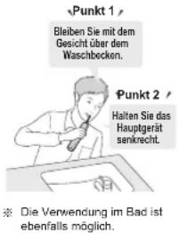 PANASONIC EWDJ4B - Füllen Sie den Wassertank mit Wasser. - 7