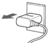 PANASONIC EWDJ4B - ▶ Hur man kontrollerar om laddningen är fullbordad - 1