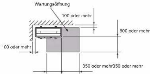 MITSUBISHI MSZHR25VFK - Wartungsöffnung - 1