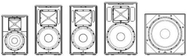 HK AUDIO Linear 7 115 FA - Panoramica dei diversi modelli di LINEAR 7 - 1