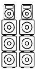 HK AUDIO Linear 7 115 FA - Aufbau als Stack - 1