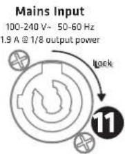 HK AUDIO Linear 9 110 XA - Mains Input - 6