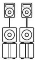HK AUDIO Linear 9 110 XA - Montage en configuration cardioïde 1:1 - 1